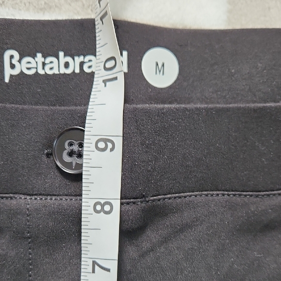 Betabrand Black Straight Leg Pants - Picture 5 of 10